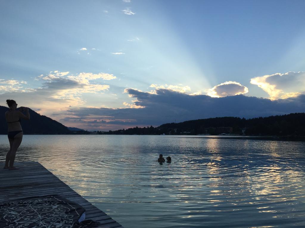 Georgihof Im Park Apartment Unterburg am Klopeiner See ภายนอก รูปภาพ